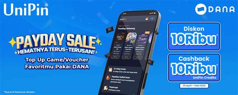 dana top up PIN Unipin dengan diskon 55 diskon eksklusif image 2