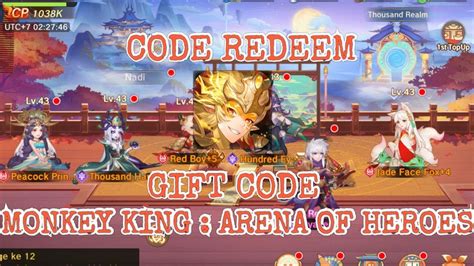 kode redeem monkey king arena of heroes Koleksi lengkap & Maksimalkan Poin oleh karena murah hasil maksimal kini tersedia image 1