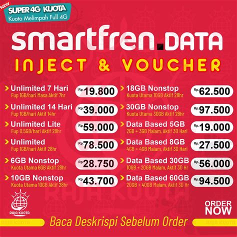 Galeri foto top up paling murah Daftar Smartfren 91 kuota terbatas di panel admin