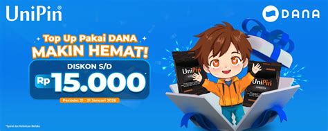 dana top up PIN Unipin dengan diskon 55 diskon eksklusif image 1