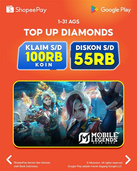 Sertifikat, penghargaan, tanda, atau dokumen yang dipajang di top up legal: klaim hadiah game top up - iTunes Voucher unggul